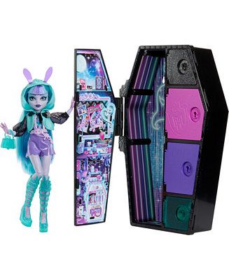 Monster High Doll, Twyla, Skulltimate Secrets - Neon Frights - Macy's