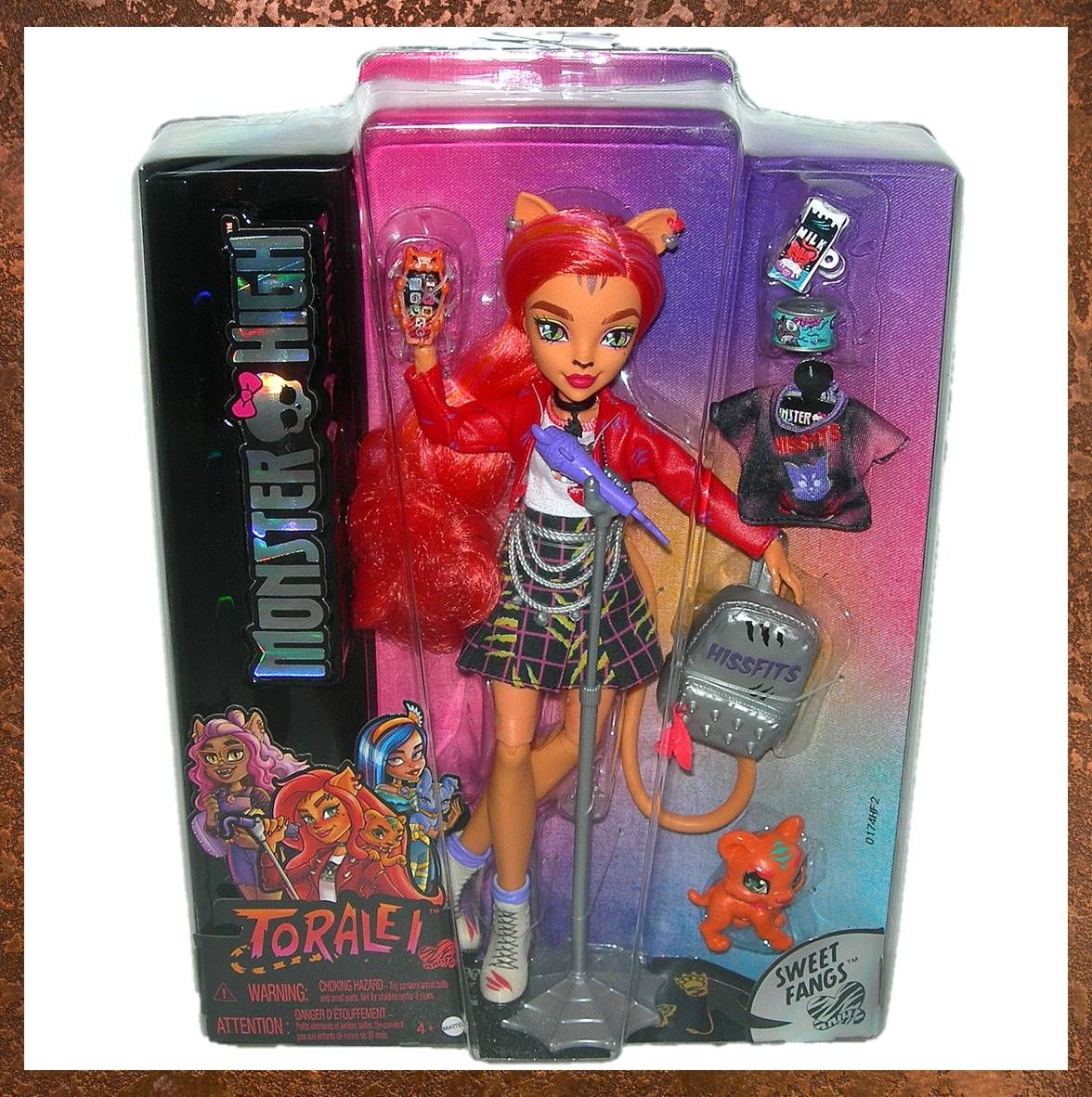 Monster High Toralei Stripe G3 Fashion Doll