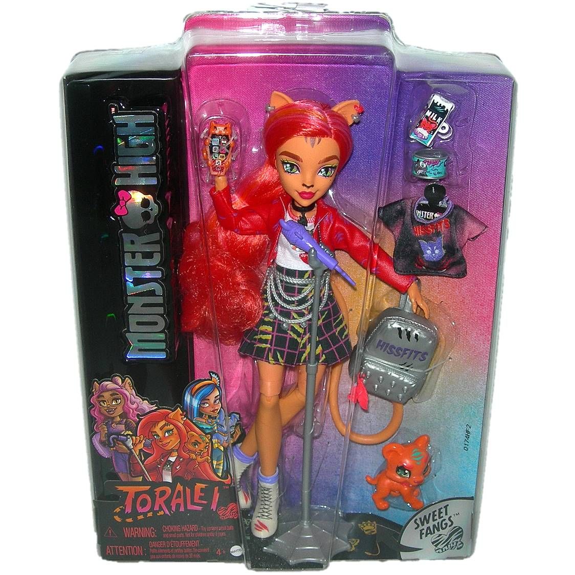 Monster High Toralei Stripe G3 Fashion Doll
