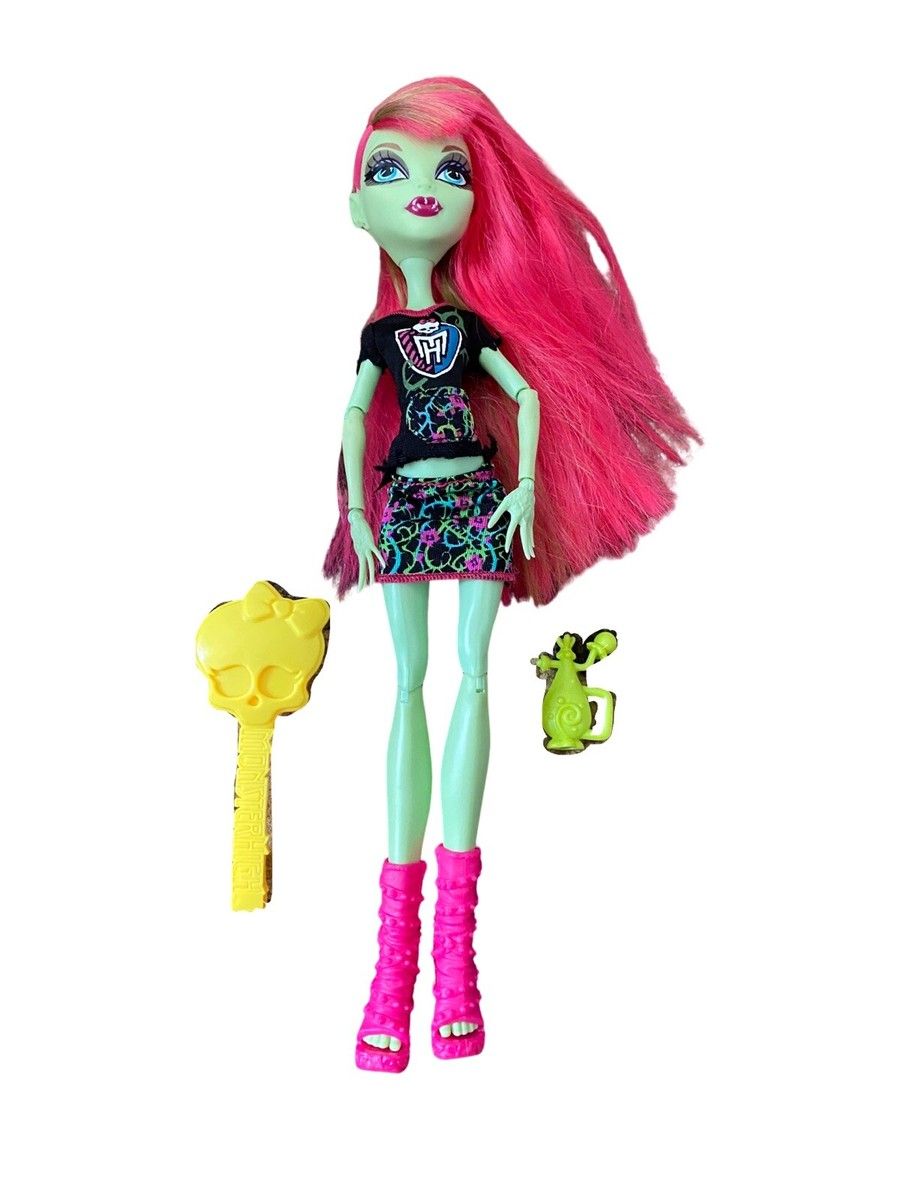 Monster High VENUS MCFLYTRAP Ghoul Spirit Mattel Doll Discontinued GUC |  eBay