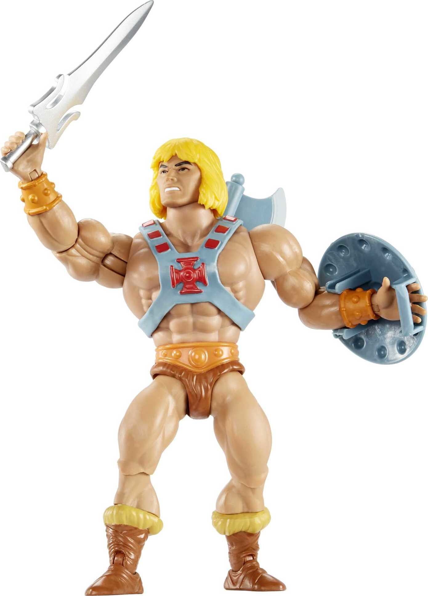 Masters of the Universe Origins He-Man Action Figure, 5.5-inch