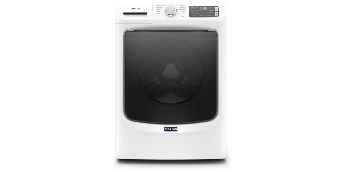 MAYTAG Front Load Washer with Extra Power and 16-Hr Fresh Hold option - 4.8 cu. ft. MHW6630HW | Mrs. G Appliances