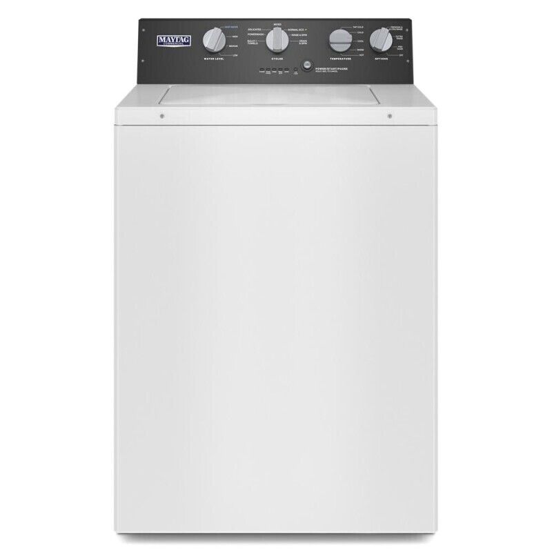 Commercial-Grade Residential Agitator Washer - 3.5 cu. ft.