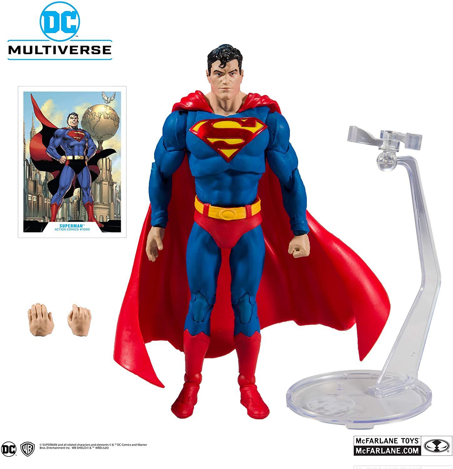 Superman Action Comics #1000 DC Multiverse McFarlane Toys (Prime Colecionismo)