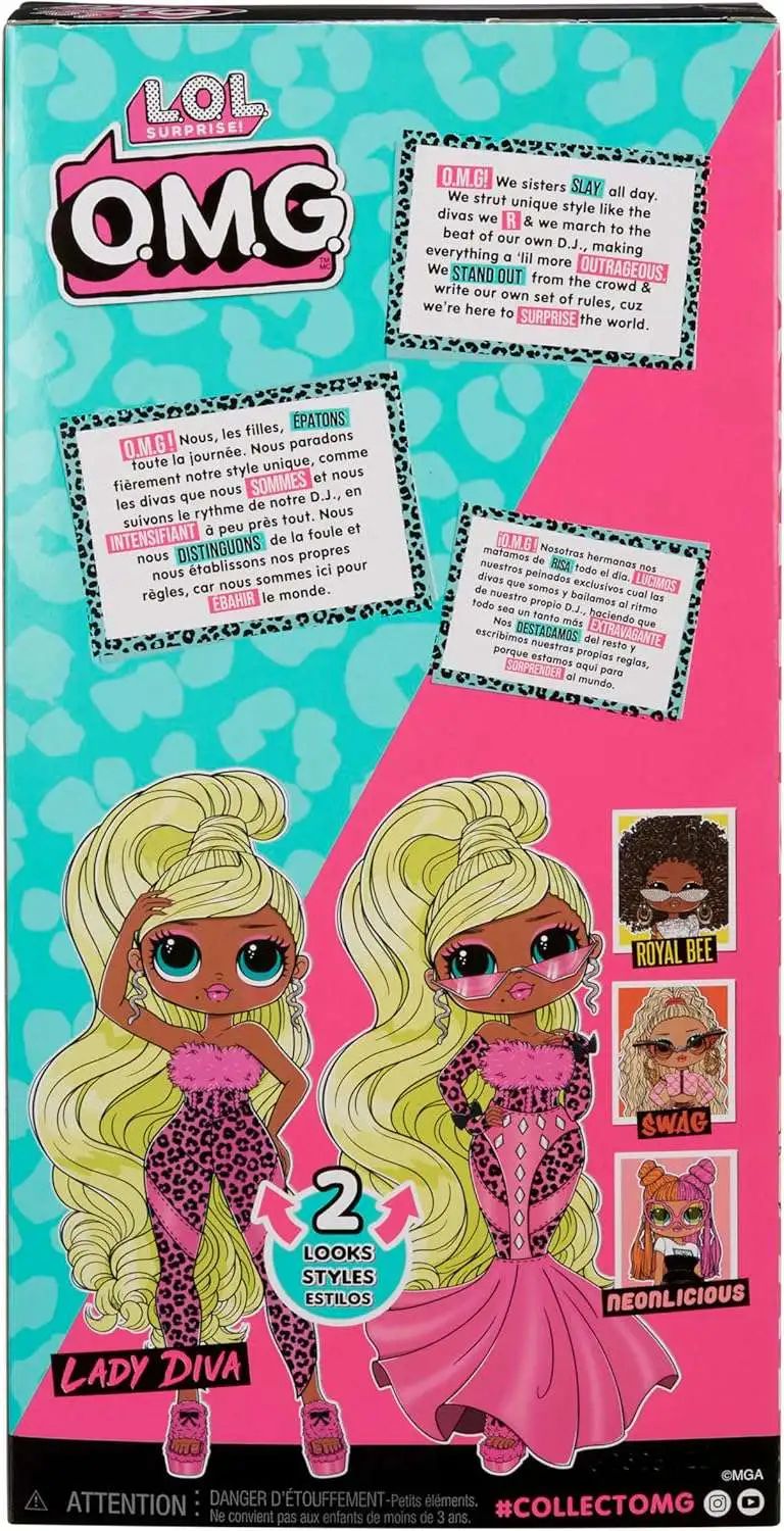 LOL Surprise OMG Lady DIva Fashion Doll