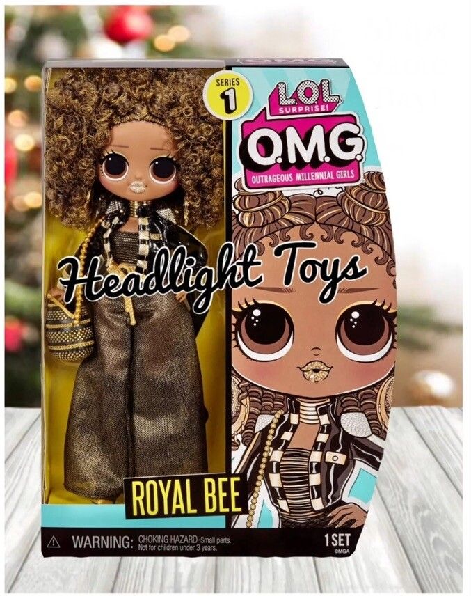 NEW Authentic Series 1 LOL Surprise Royal Bee OMG Fashion Doll & Clothing  Queen | eBay
