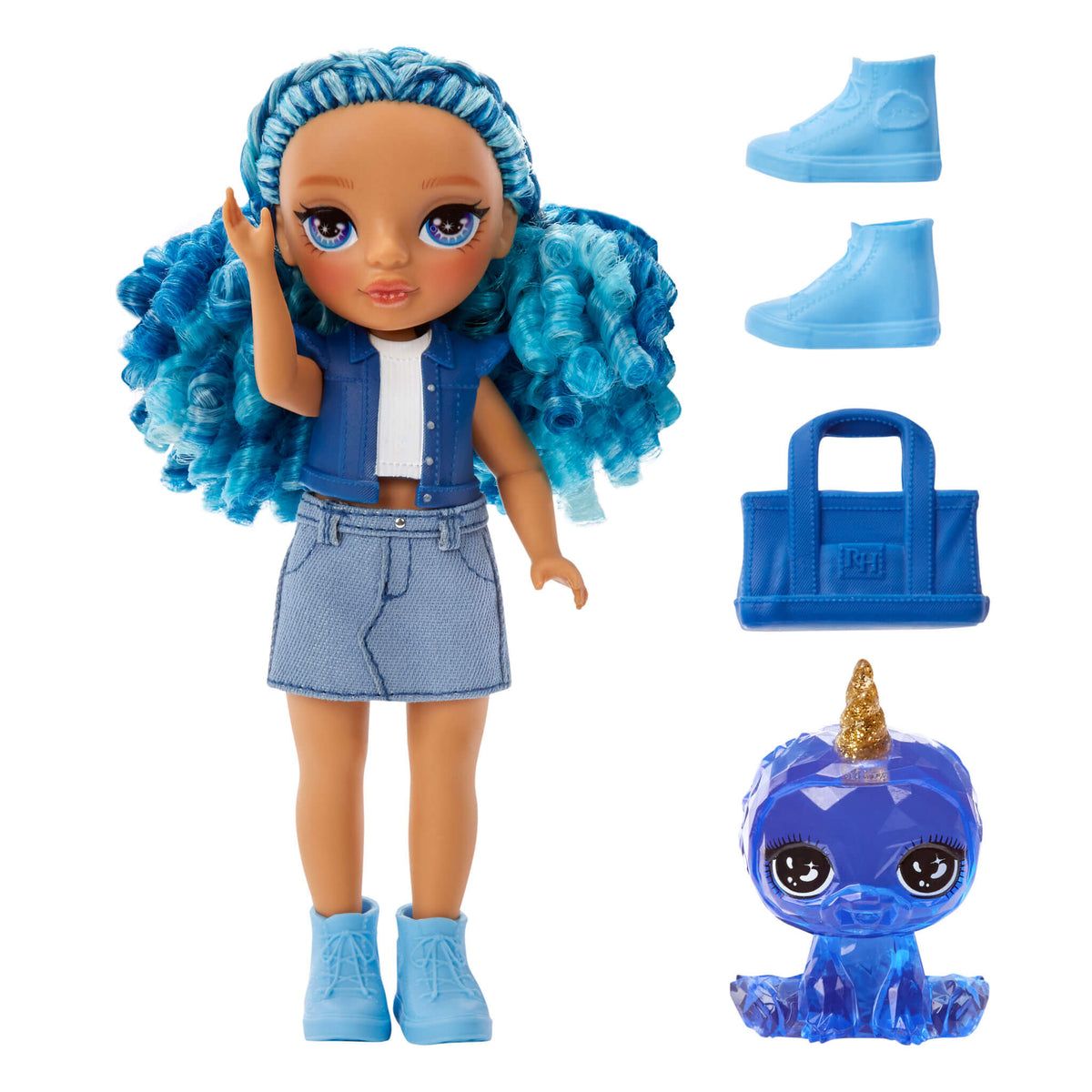 Rainbow High Littles Sapphire Bradshaw, Blue, 5.5