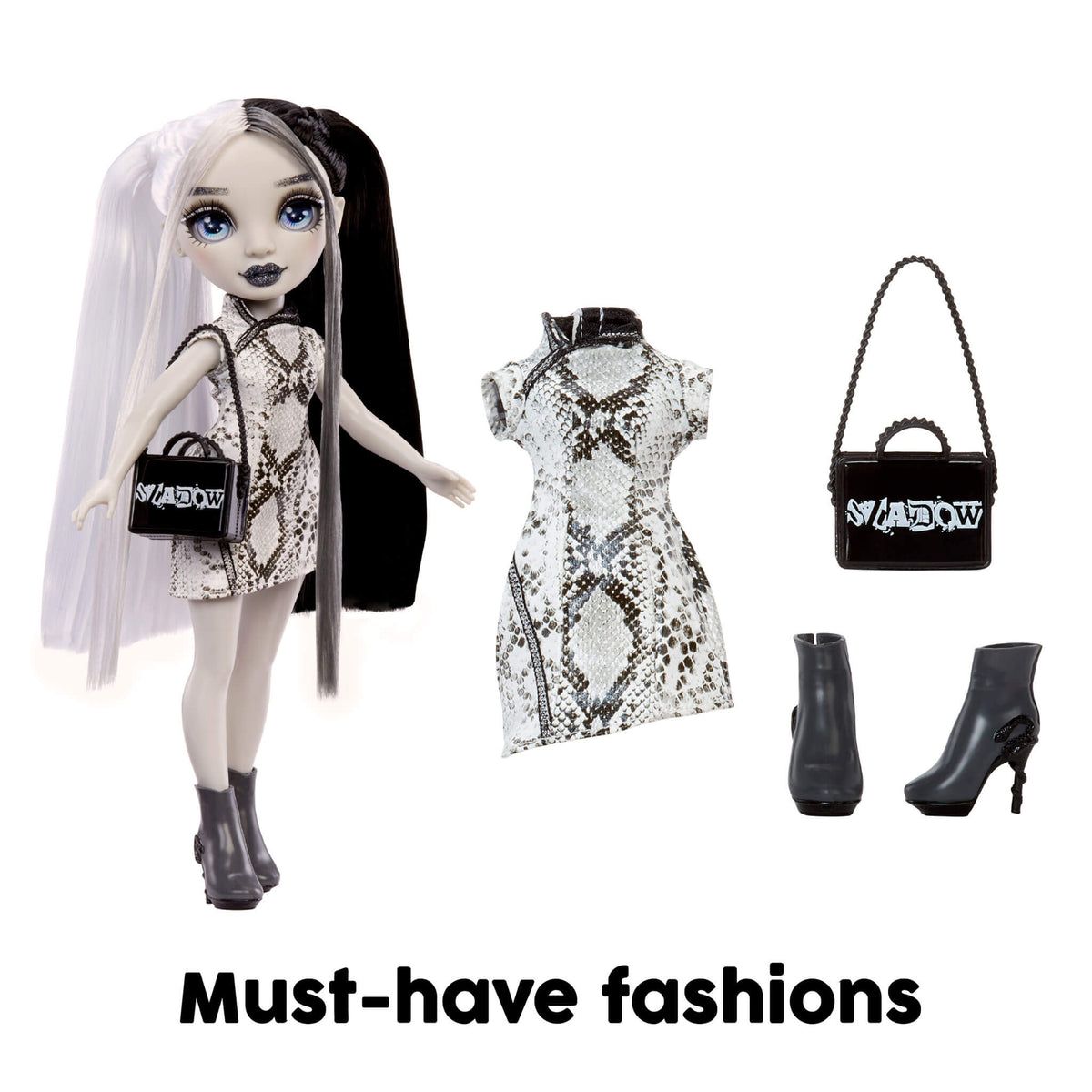 Rainbow High Shadow High Heather Grayson - 11” Fashion Doll with Accessories