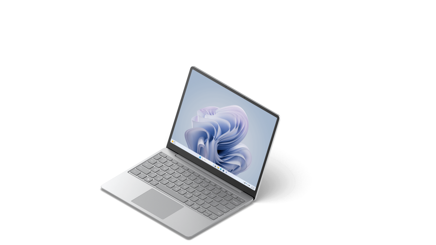 Surface Laptop Go 3 platinum render (PNG w/ alpha)