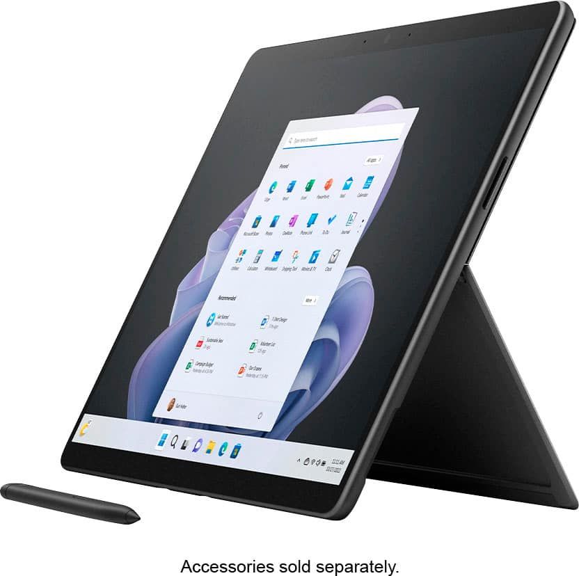 Surface Pro 9 device-only product photo (retail hero)