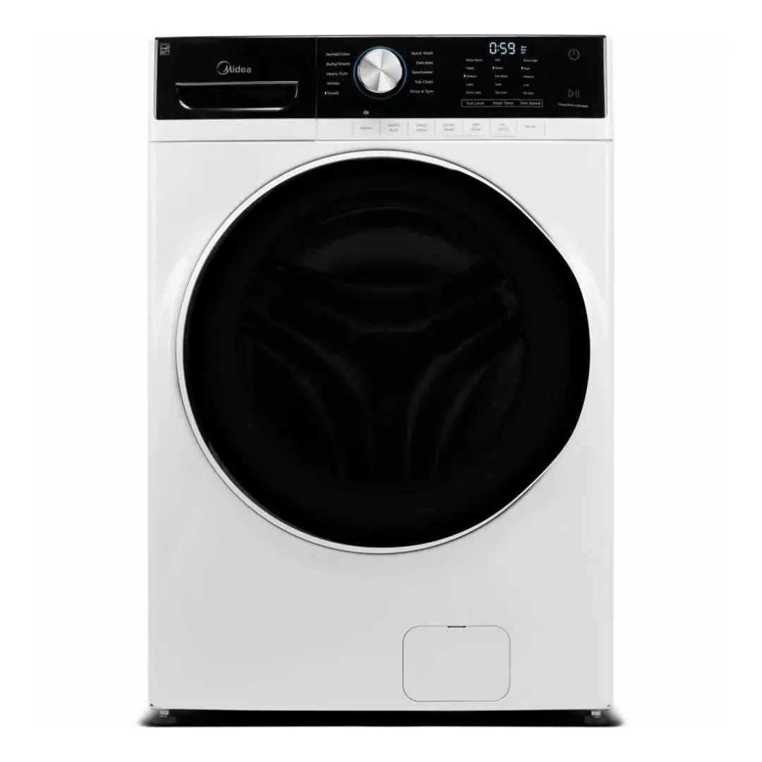 Midea 4.5 Cu. Ft. Front Load Washer in White (MLH45N1AWW) - White / Front Load / 4.5 cu. ft
