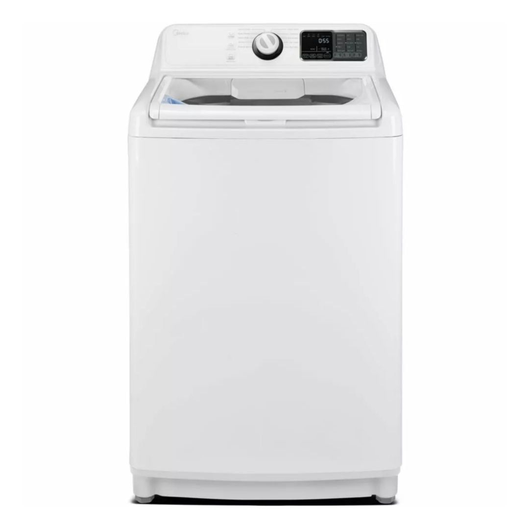 Midea 27 in. 4.5 Cu. Ft. Top Load Washer with Agitator in White (MLV45N1BWW)