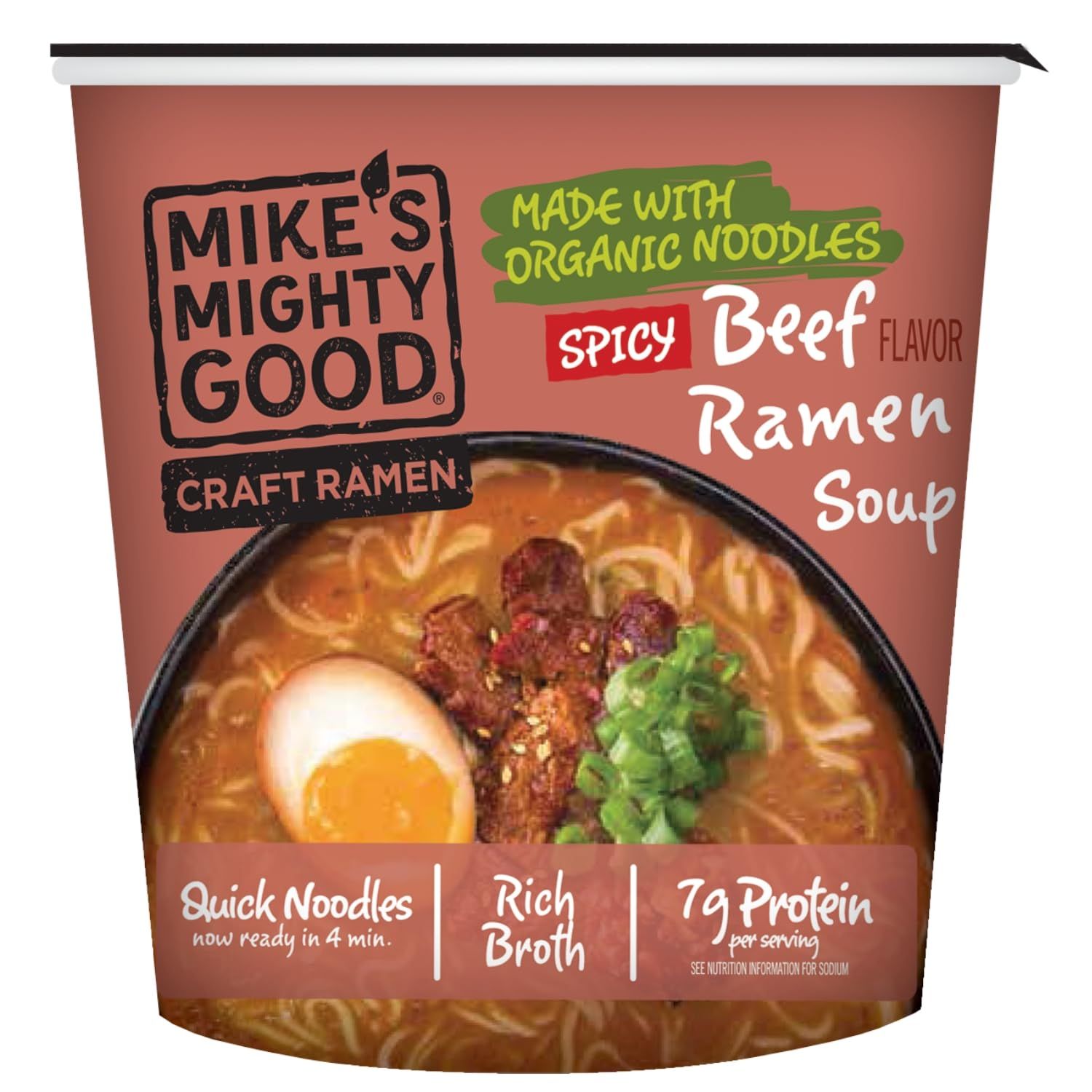Mike's Mighty Good Craft Ramen cup (beef variant hero)