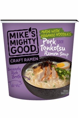 Mike's Mighty Good® Pork Tonkotsu Craft Ramen Soup, 1.7 oz - front