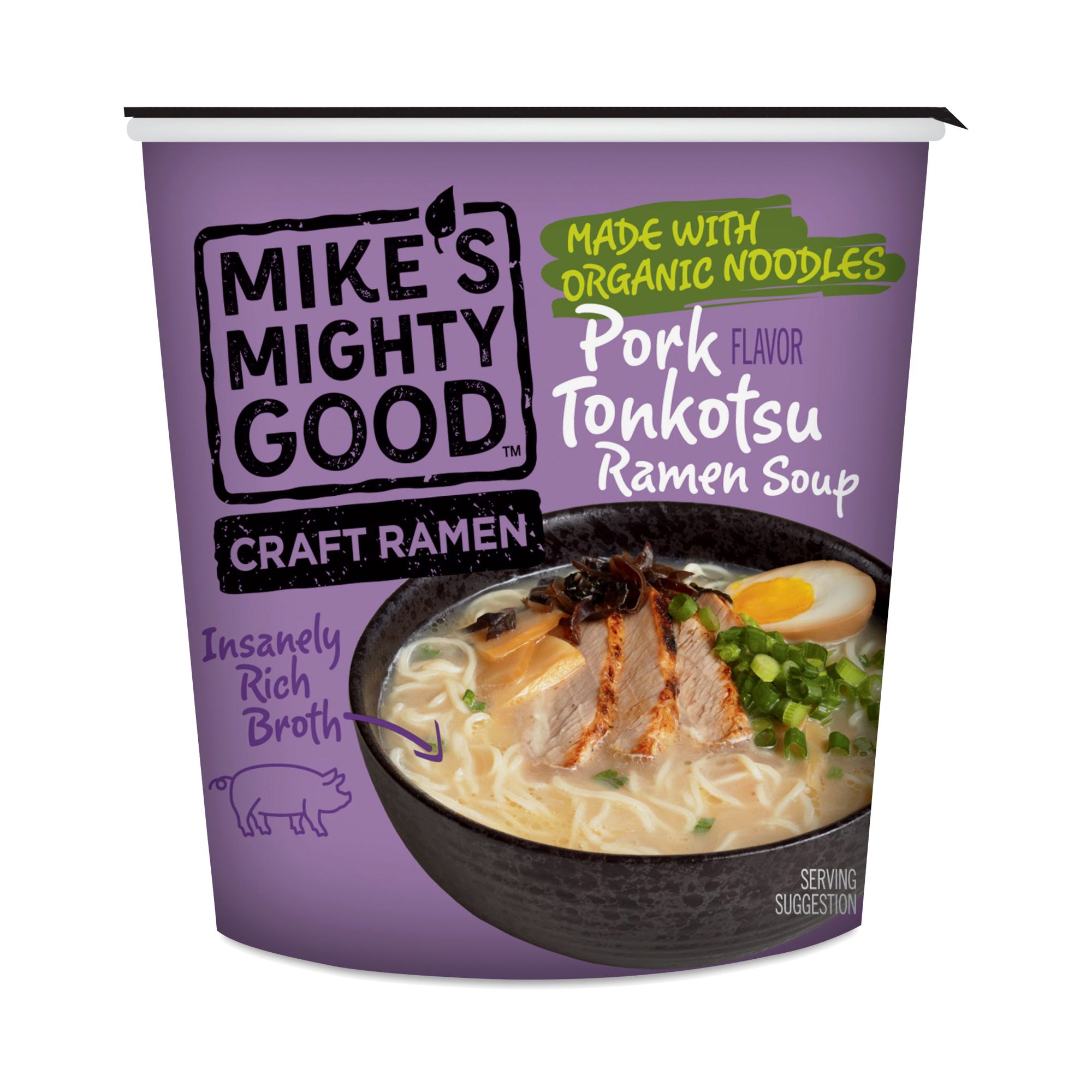 Mike's Mighty Good Ramen Soup Cup, Pork Tonkotsu - hero image