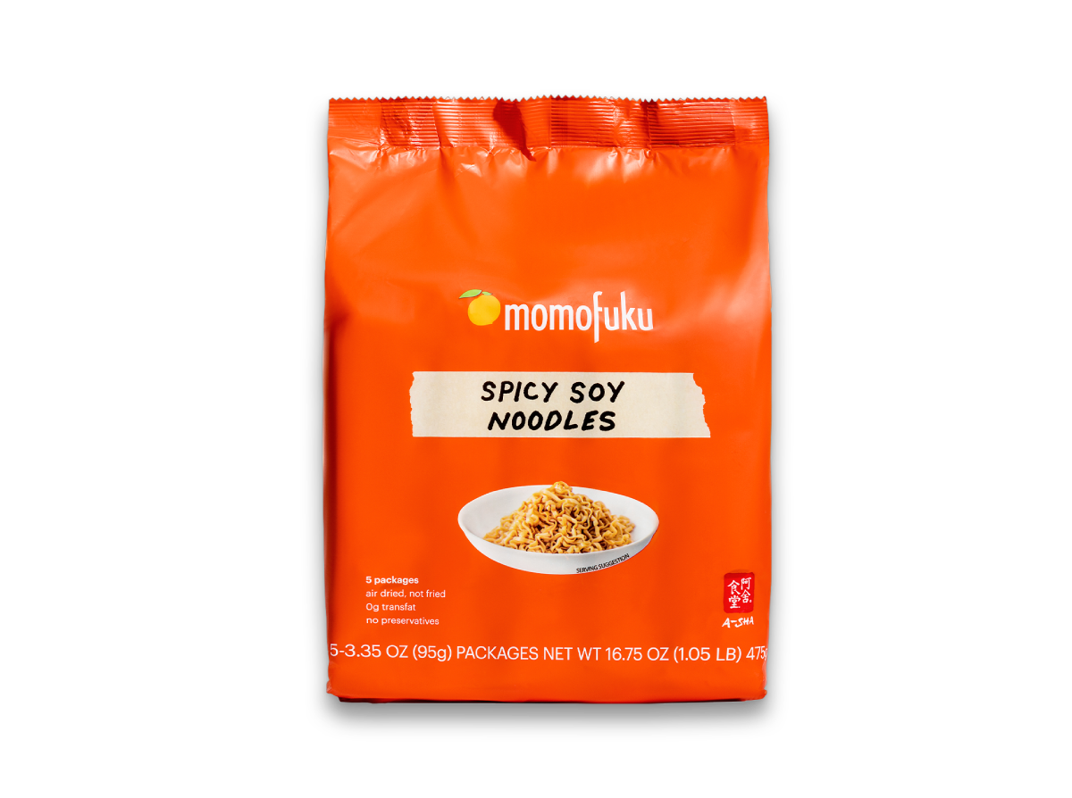 Spicy Soy Noodles single pack – Momofuku Goods (Canada)