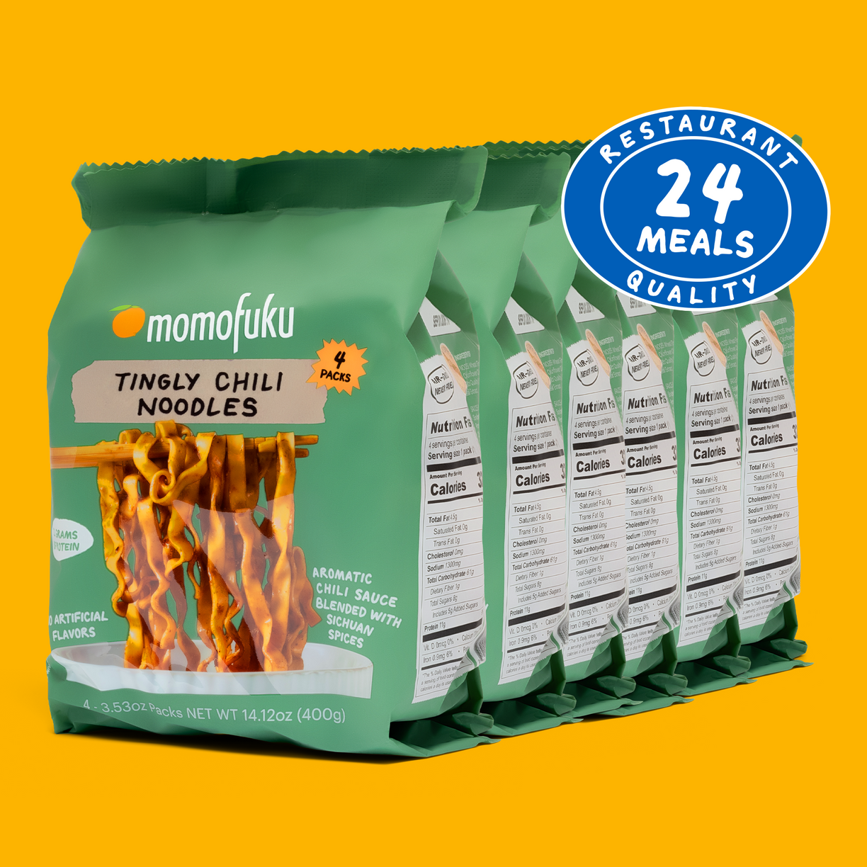 Tingly Chili Noodles (multi-pack hero)