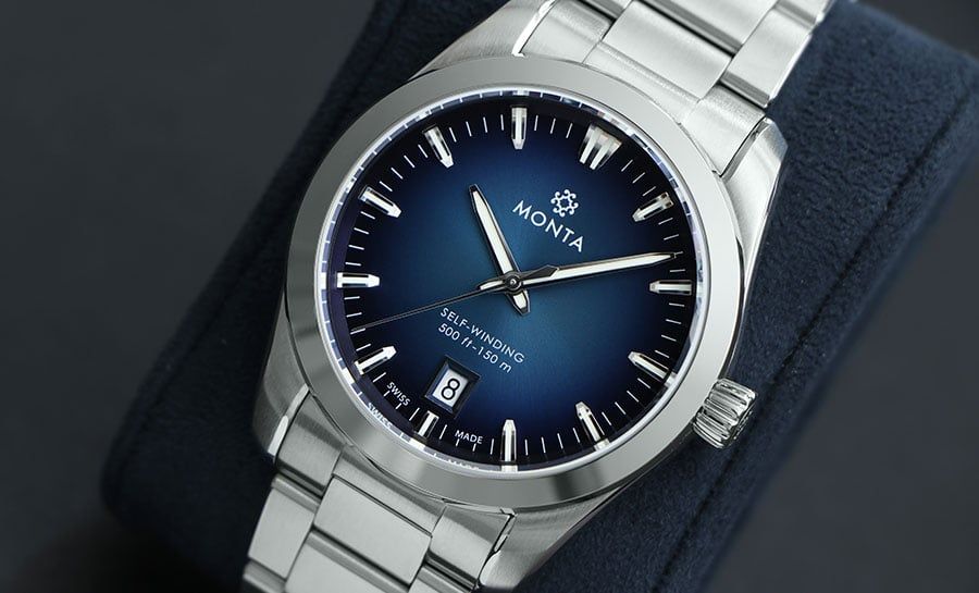 Monta Noble, Blue Dial – MONTA Watch