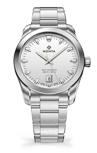 Monta Noble, Opalin Silver Dial – MONTA Watch