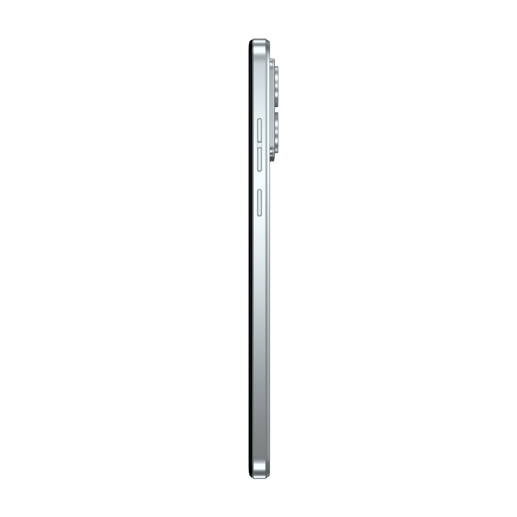moto g84 5G (Marshmallow Blue) - side/right render (press image)