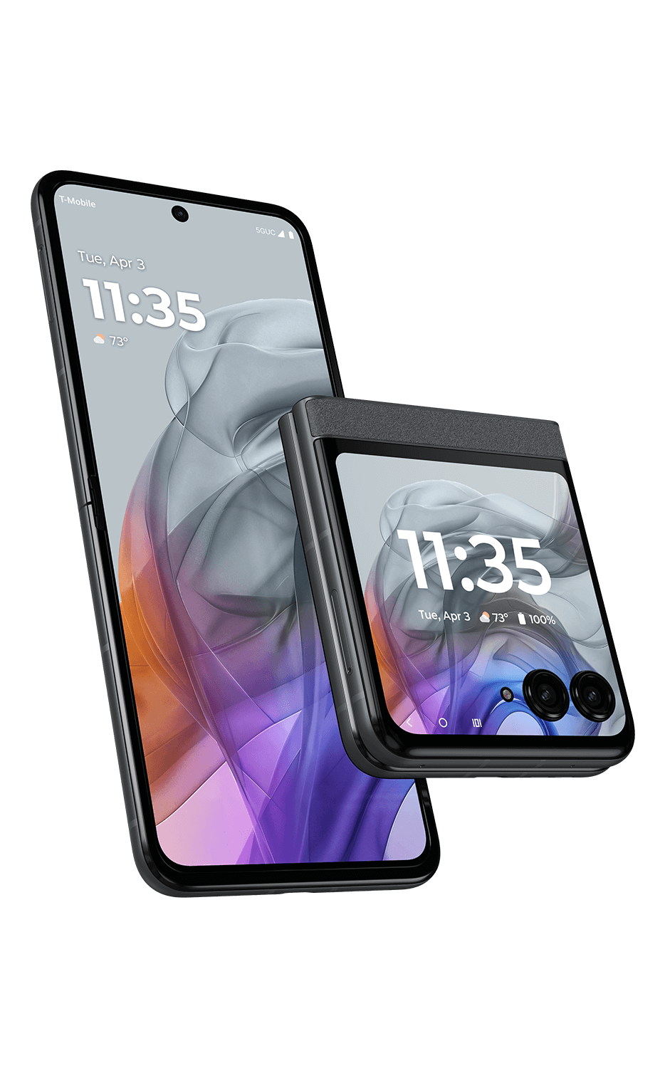 Motorola razr 2024 (Koala Gray) front image