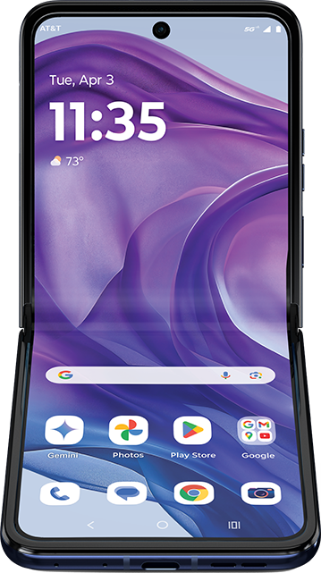 Motorola razr+ 2024 (Midnight Blue) hero image