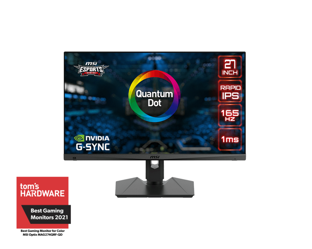 MSI Optix MAG274QRF-QD (official product page) – monitor hero