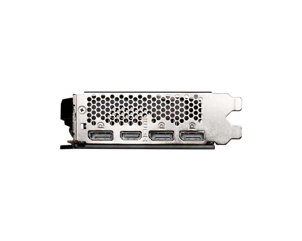 MSI GeForce RTX 4060 VENTUS 2X BLACK 8G OC (gallery angle)