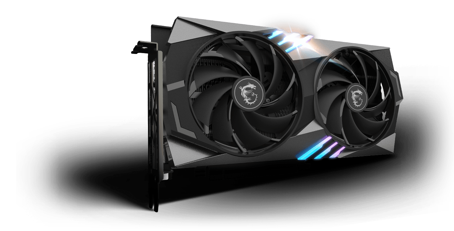 MSI GeForce RTX 4060 Ti GAMING X 8G (official overview hero render)