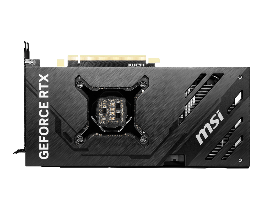 MSI GeForce RTX 4070 VENTUS 2X 12G OC (official gallery angle)