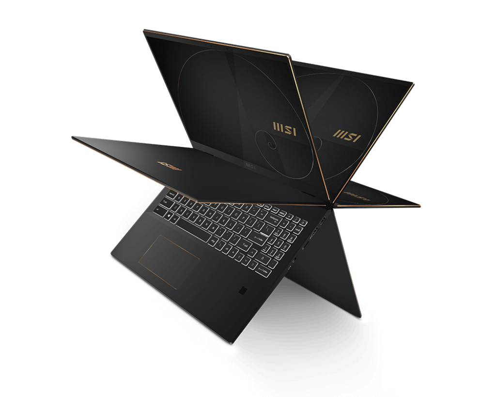 MSI Summit E16 Flip (official MSI gallery PNG)