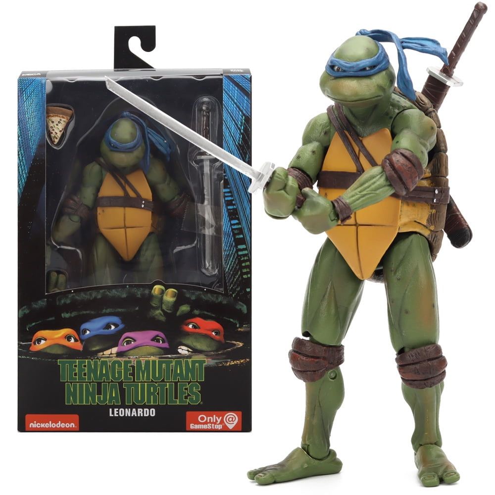 NECA Teenage Mutant Ninja Turtles 1990 Movie Leonardo 7-inch Action Figure
