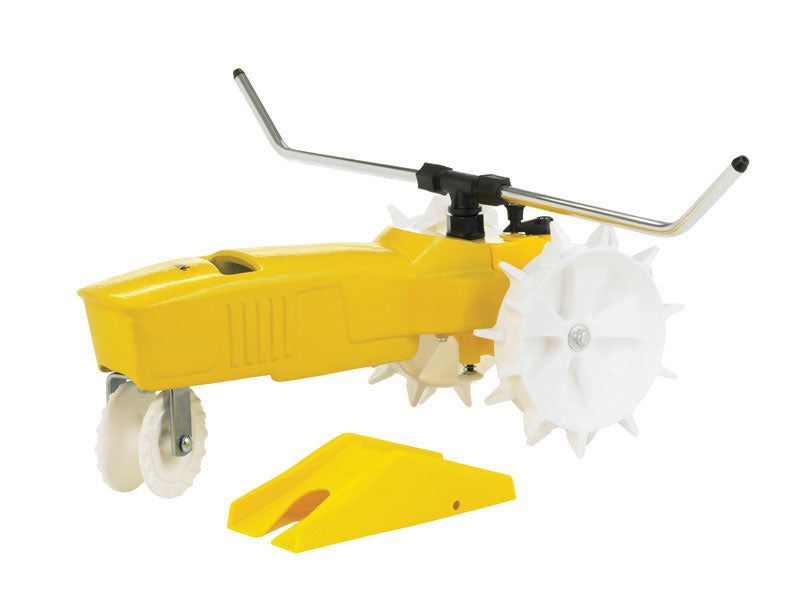 Nelson Rain Train Cast Iron Wheeled Base Traveling Sprinkler 818653-4002