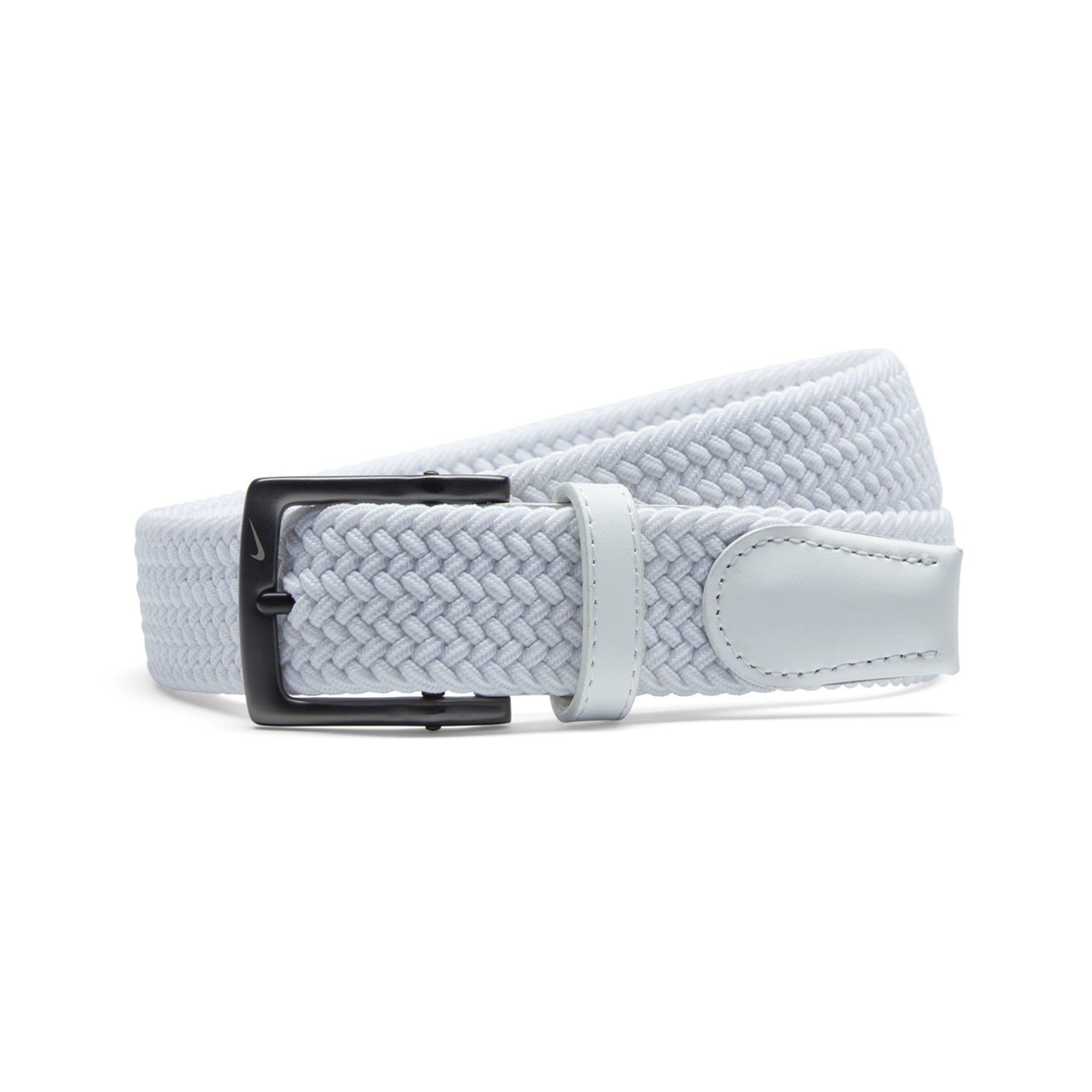 Nike Golf Weave Stretch Woven Belt - White