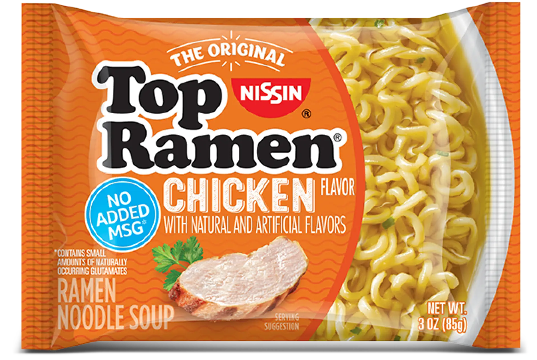 Top Ramen Chicken (Official transparent-background packshot)