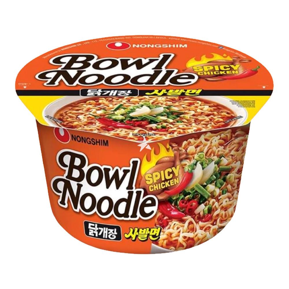 Nongshim Bowl Noodle Soup Spicy Chicken 100g