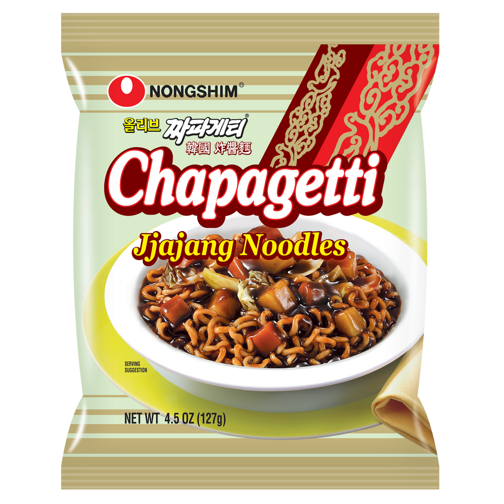 [Nongshim] Chapagetti / 농심 짜파게티 (front pack shot)