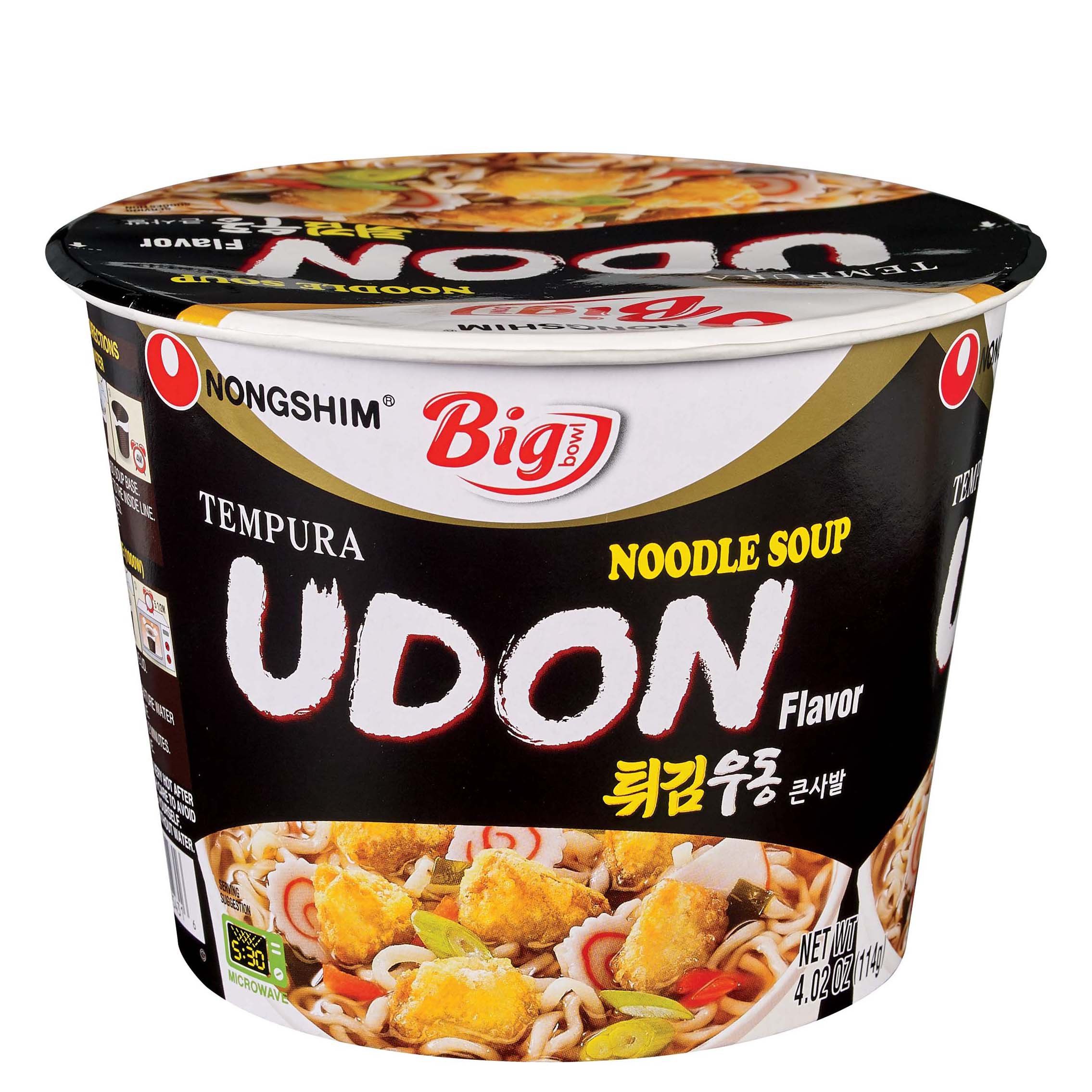 Nongshim Tempura Noodle Udon Big Bowl Soup