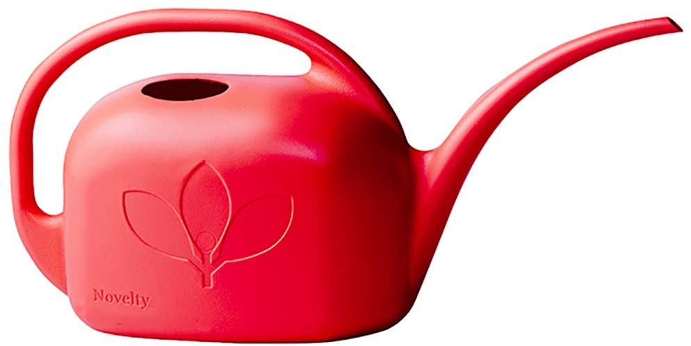 Novelty Indoor Long Spout Watering Can, 1 Gallon, Red