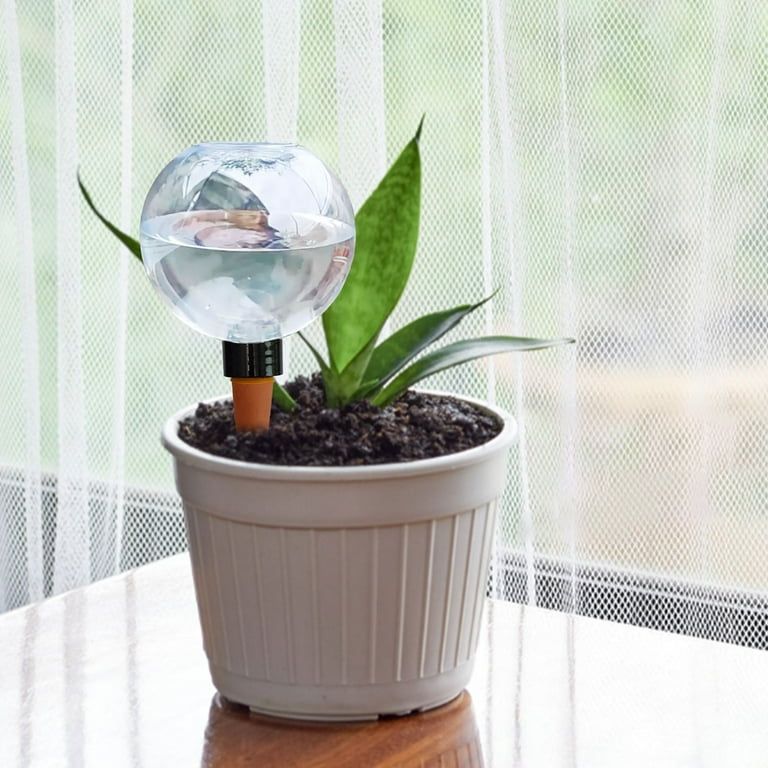 Hxlamzoo 4PCS Plant Watering Globes Self Watering Planter Insert System  Spikes, 500ML Capacity Water Seeper, Small Succulent Dripper - Walmart.com
