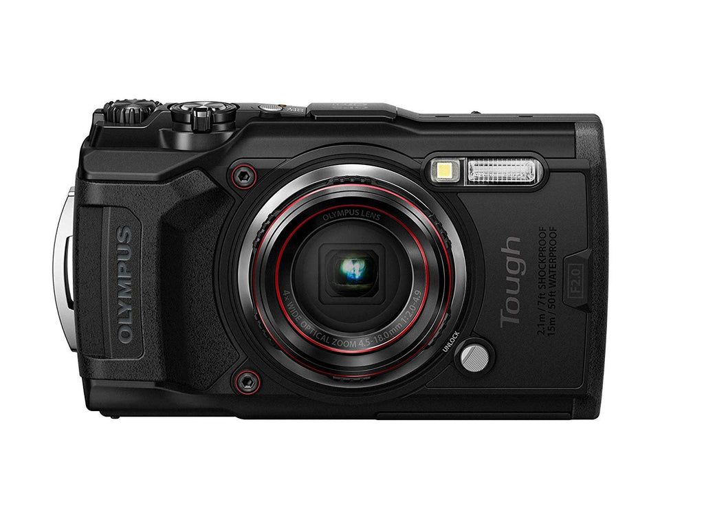 Olympus Tough TG-6 Waterproof Camera, Black