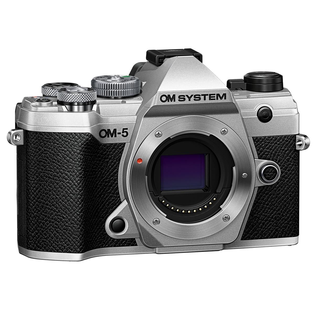 OM System OM-5 Mirrorless Micro Four Thirds Digital Camera Body (Silver)