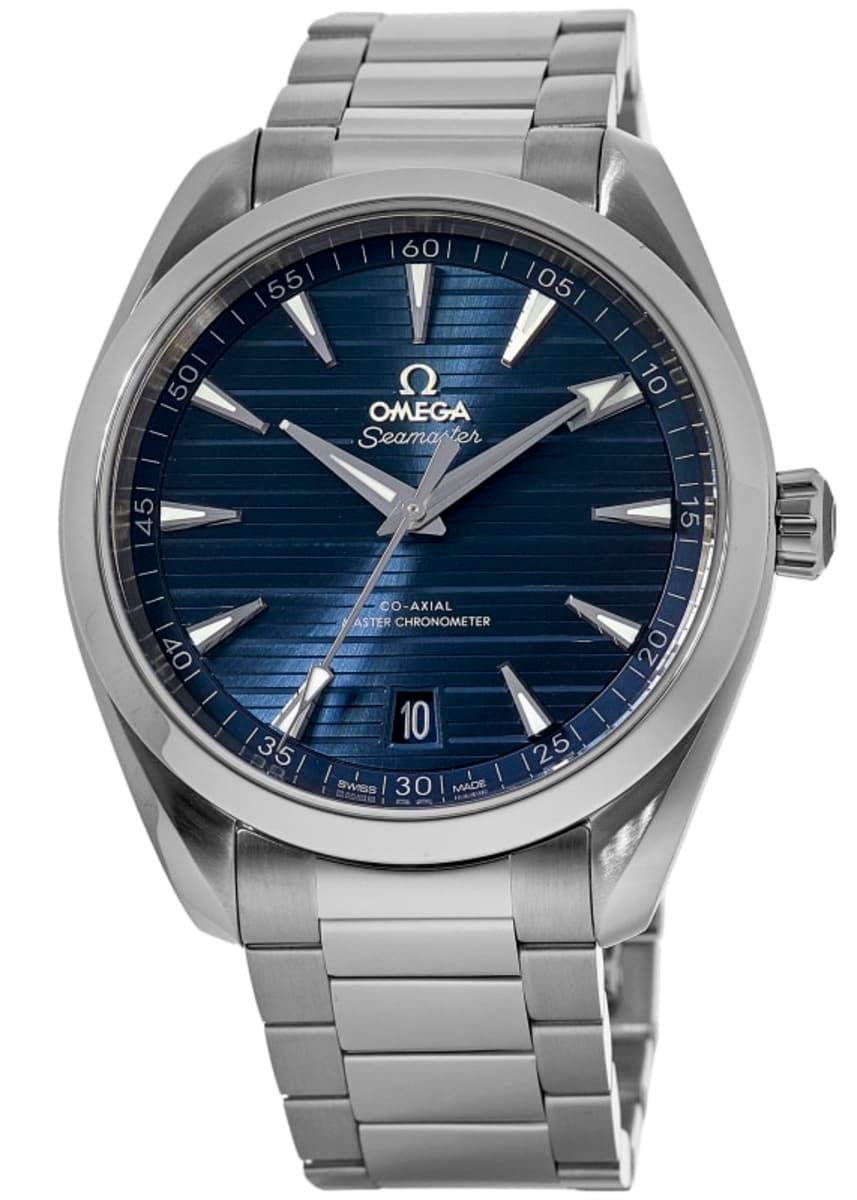 Omega Seamaster Aqua Terra 150m Master Co-Axial Blue Dial Steel Men's ...