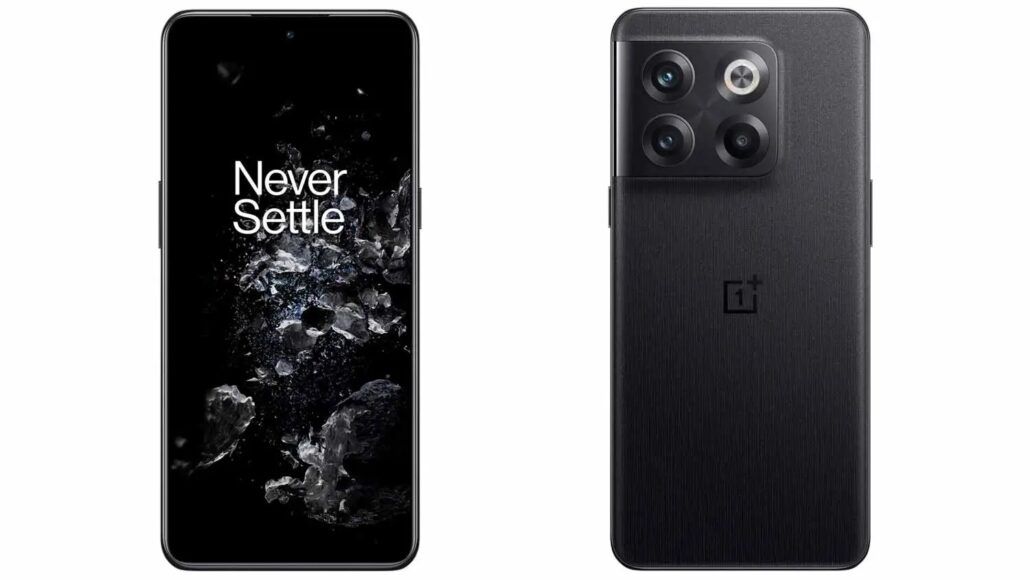 OnePlus 10T (Moonstone Black) render