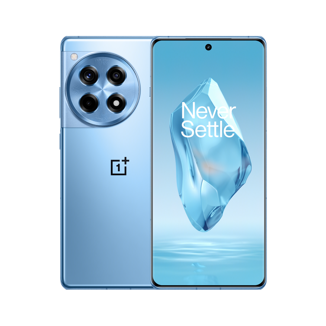 OnePlus 12R (Cool Blue) official render (PNG)