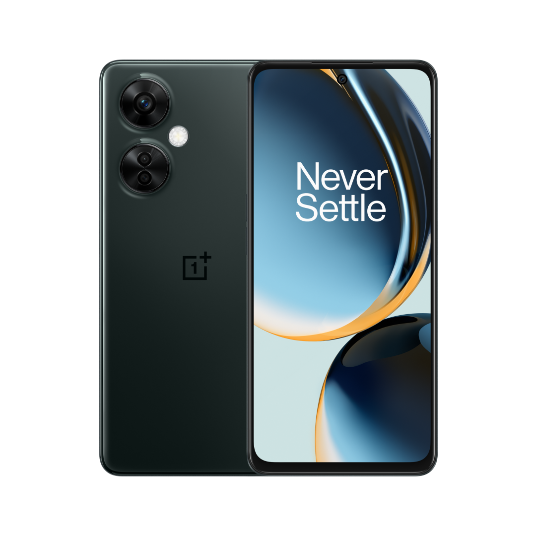 OnePlus Nord CE 3 Lite 5G (black/gray) official product render