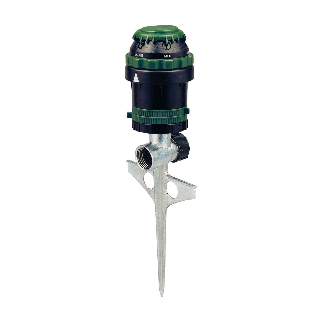 H2O-Six® Gear-Drive Sprinkler on Metal T Spike 58573
