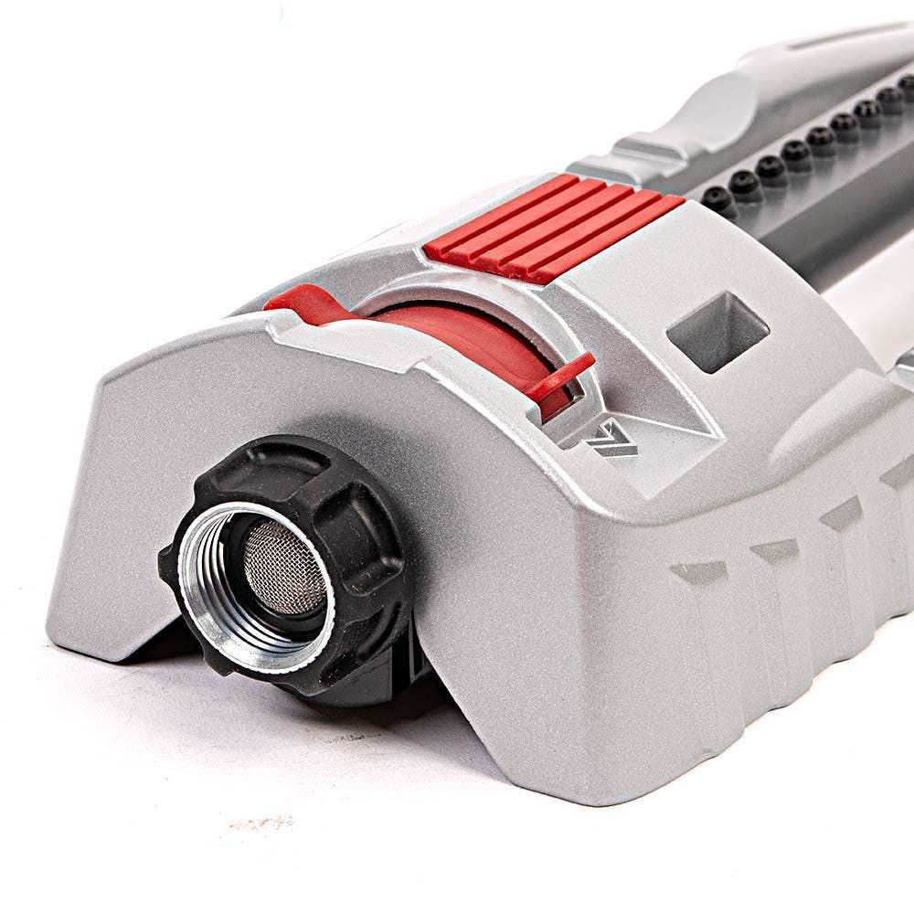 Orbit Gear Drive Oscillating Sprinkler with Wide Metal Base