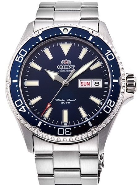 Orient RA-AA0002L19A Kamasu Automatic Dive Watch with Stainless Steel ...