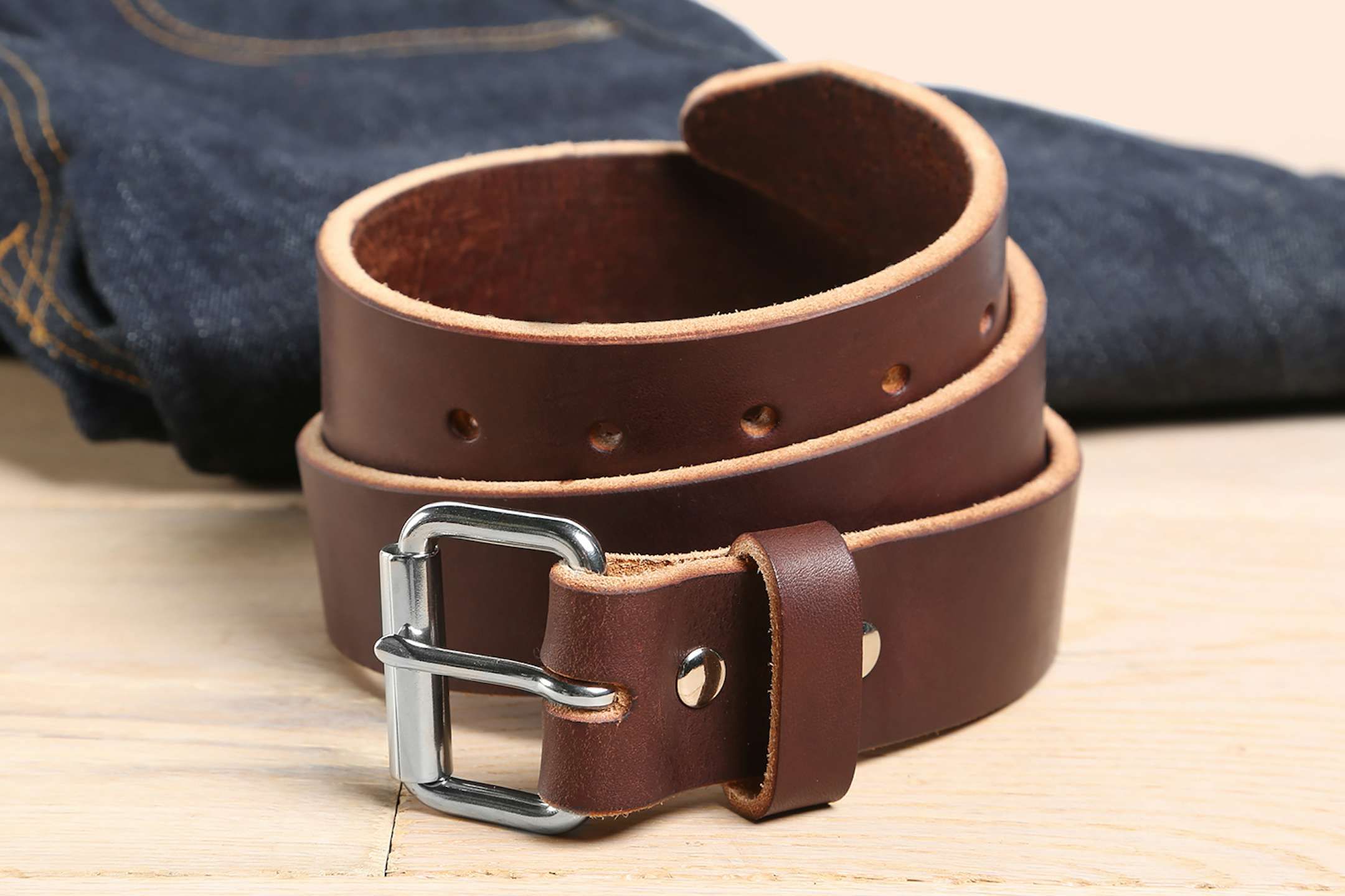 Orion Harness Leather Belt Hero Shot